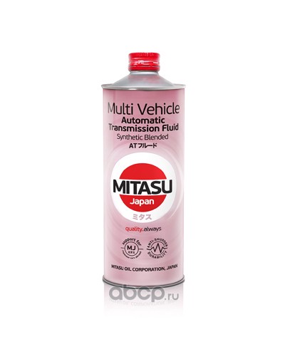 Купить запчасть MITASU - MJ3231 Жидкость п/синтетическая для АКПП MJ 323   MITASU MULTI VEHICLE ATF Synthetic Blended.