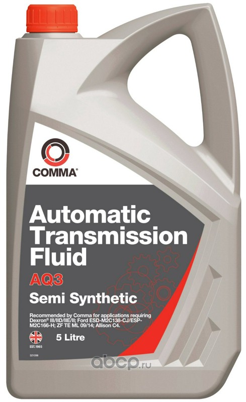 Купить запчасть COMMA - AQ35L Масло трансм. синтетика ,   5л.