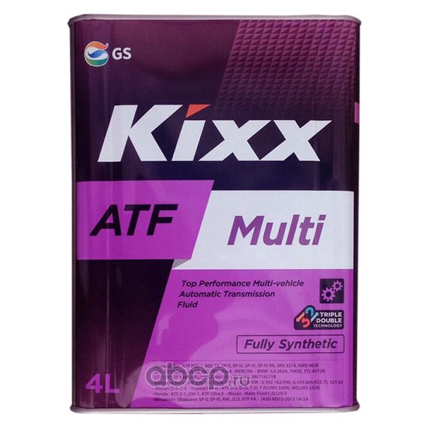 Купить запчасть KIXX - L251844TE1 Масло трансм. АКПП синтетика,   4л.