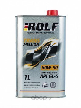 Купить запчасть ROLF - 322242 Масло трансмиссионное ROLF Transmission SAE 80W-90 API GL-5 1л