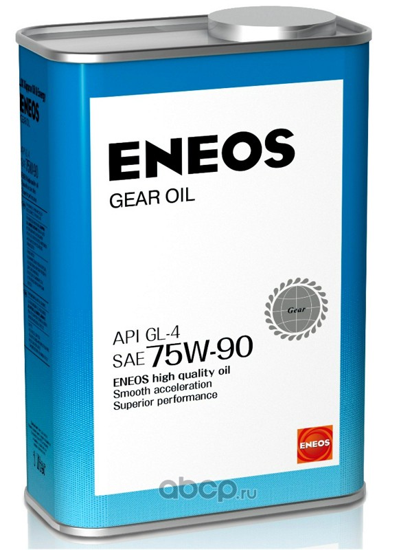 Купить запчасть ENEOS - 8809478942506 Масло трансм. Минеральное МКПП,раздаточная,мост, 75W-90 GL-4 1л
