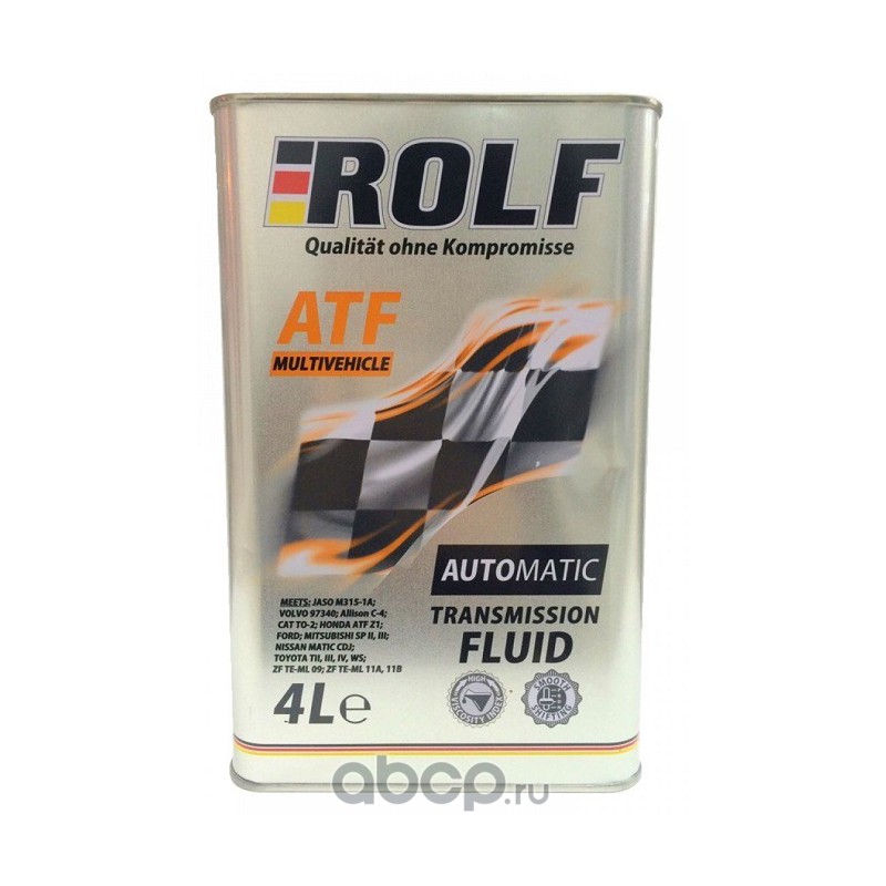 Купить запчасть ROLF - 322288 Масло трансмиссионное ROLF ATF Multivehicle  4л