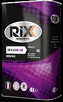 Купить запчасть RIXX - RX0007TRX Масло трансмиссионное минеральное "TR X 80W-90", 4л
