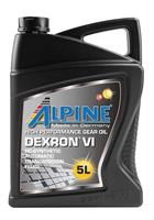 Купить запчасть ALPINE - 0100692 Масло трансмиссионное синтетическое "ATF Dexron VI", 5л
