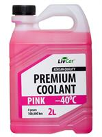 Купить запчасть LIVCAR - LCA40002P Жидкость охлаждающая "Premium Coolant Pink", розовая,, 2кг.