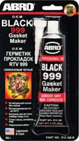 Купить запчасть ABRO - 912AB Герметик прокладок 999 силиконовый oem (черный) 85 г