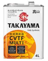 Купить запчасть TAKAYAMA - 605149 Масло трансмиссионное синтетическое "CVTF MULTI", 4л