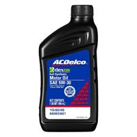 Купить запчасть AC DELCO - 109246 Масло моторное синтетическое "Dexos 1 Synthetic Blend 5W-30", 0.946л