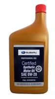Купить запчасть SUBARU - SOA427V1310 Масло моторное синтетическое "SYNTHETIC OIL 0W-20", 0.946л