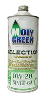 Купить запчасть MOLY GREEN - 0470085 Масло моторное синтетическое "SELECTION 0W-20", 1л