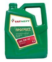 Купить запчасть TATNEFT - 11648 Масло моторное полусинтетическое "Прогресс 5W-40", 4л