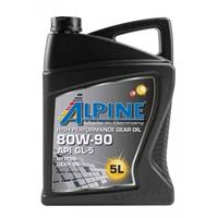 Купить запчасть ALPINE - 0100702 Масло трансмиссионное "Gear Oil GL-5 80W-90", 5л