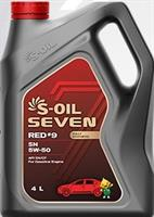 Купить запчасть S-OIL - E107611 Масло моторное синтетическое "7 RED #9 SN 5W-50", 4л