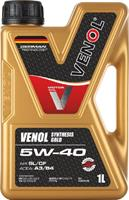Купить запчасть VENOL - 233001 Масло моторное синтетическое "SYNTHESIS GOLD 5W-40", 1л