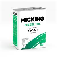 Купить запчасть MICKING - M1156 Масло моторное синтетическое "Diesel Oil PRO1 5W-40", 4л