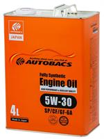 Купить запчасть AUTOBACS - A00032238 Масло моторное синтетическое "ENGINE OIL 5W-30", 4л