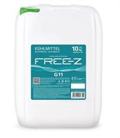 Купить запчасть FREE-Z - KN01G1110 Жидкость охлаждающая 9л. "G11", зелёная,, 10кг.