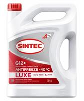 Купить запчасть SINTEC - 614503 Жидкость охлаждающая "Antifreeze Luxe G12+", красная,, 5кг.