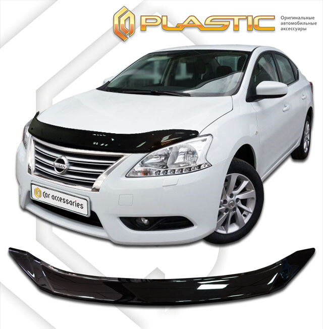 Купить запчасть CA PLASTIC - 2010010110925 Дефлектор капота CA Plastic для Nissan Sentra