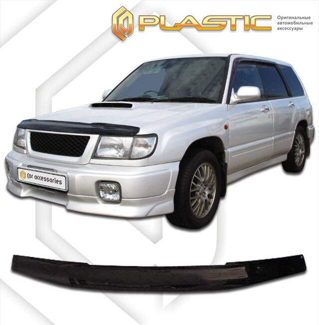 Купить запчасть CA PLASTIC - 2010010100094 Дефлектор капота CA Plastic для Subaru Forester