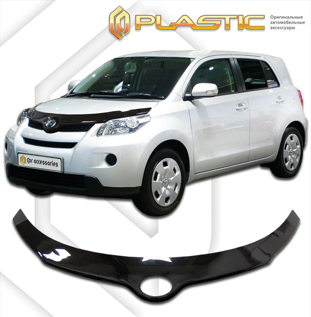 Купить запчасть CA PLASTIC - 2010060108262 Дефлектор капота (exclusive) CA Plastic для Toyota Ist