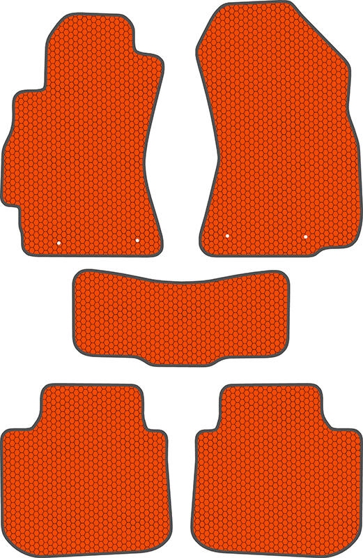 Купить запчасть SDS EXCLUSIVE - KSS41715OR Коврики в салон оранжевые Subaru Outback V Универсал 2015- "EVA-style"