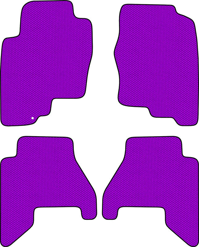 Купить запчасть SDS EXCLUSIVE - KSN10805PR Коврики в салон фиолетовые Nissan Pathfinder III (R51) Внедорожник, 5дв. 2005-2014 "EVA-style"