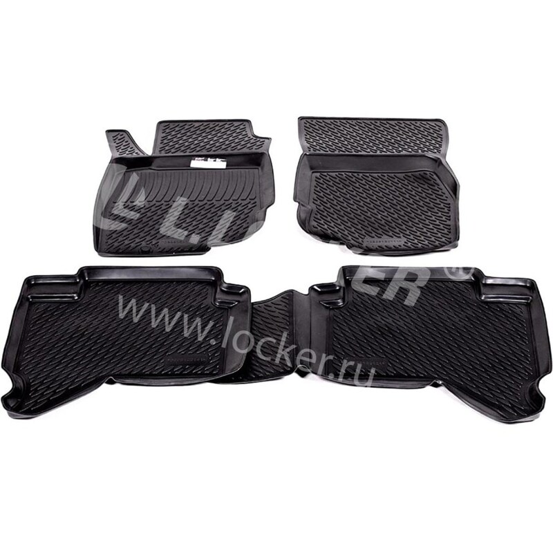 Купить запчасть L.LOCKER - 0209120101 Коврики в салон L.Locker для Toyota Hilux