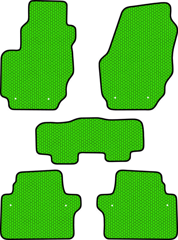 Купить запчасть SDS EXCLUSIVE - KSV10606LG Коврики в салон салатовые Volvo S80 II sedan 2006-2016 "EVA-style"