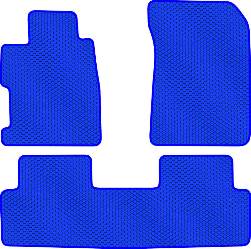Купить запчасть SDS EXCLUSIVE - KSH12411BL Коврики в салон синие Honda Civic IX Седан 2011- "EVA-style"