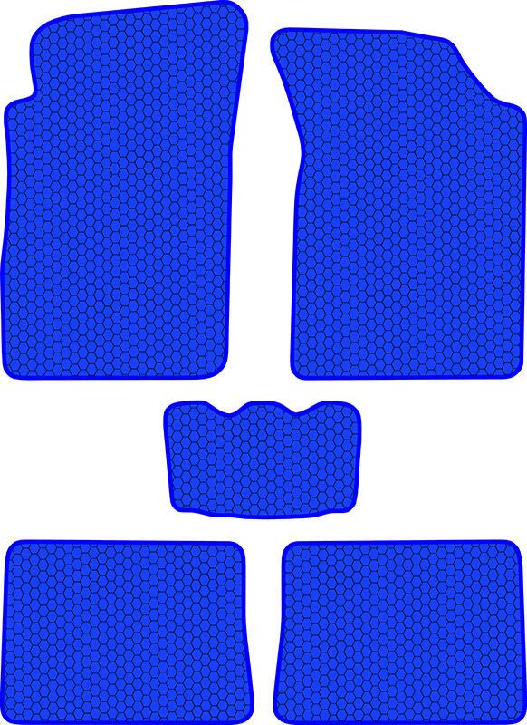 Купить запчасть SDS EXCLUSIVE - KSR10105BL Коврики в салон синие Renault Clio III Хэтчбек(5дв.) 2005-2014 "EVA-style"