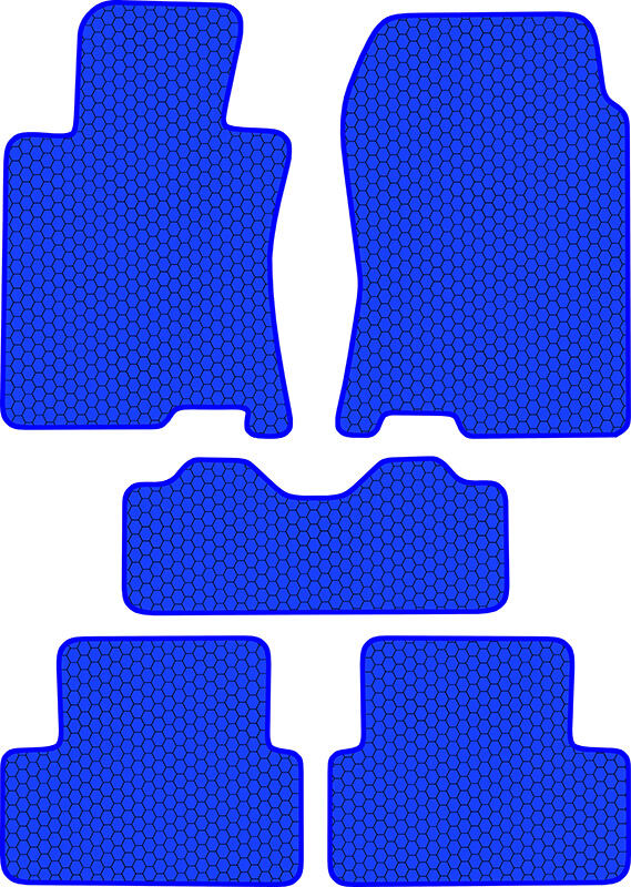 Купить запчасть SDS EXCLUSIVE - KSH10208BL Коврики в салон синие Honda Accord VIII Седан 2008-2013 "EVA-style"