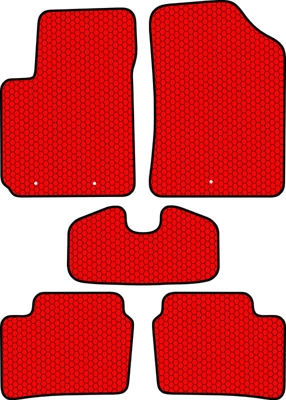 Купить запчасть SDS EXCLUSIVE - KSK12410RD Коврики в салон красные Kia Picanto III Хэтчбек(5дв.) 2011- "EVA-style"