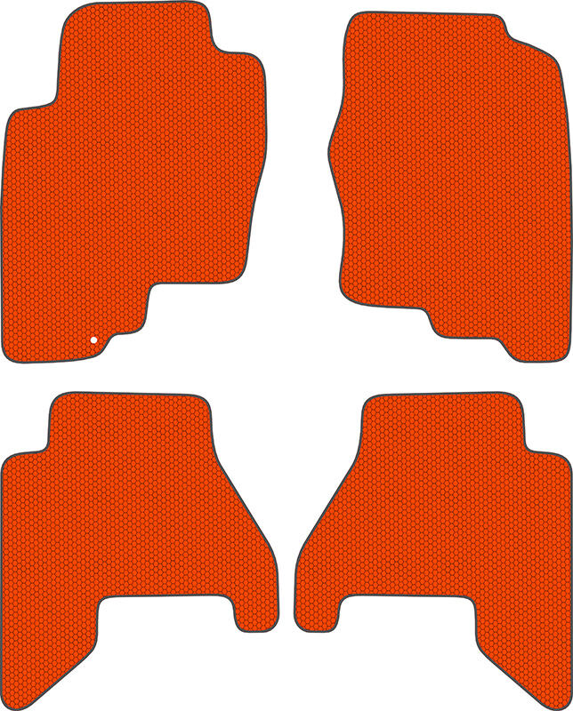 Купить запчасть SDS EXCLUSIVE - KSN10805OR Коврики в салон оранжевые Nissan Pathfinder III (R51) Внедорожник(5дв.) 2005-2014 "EVA-style"