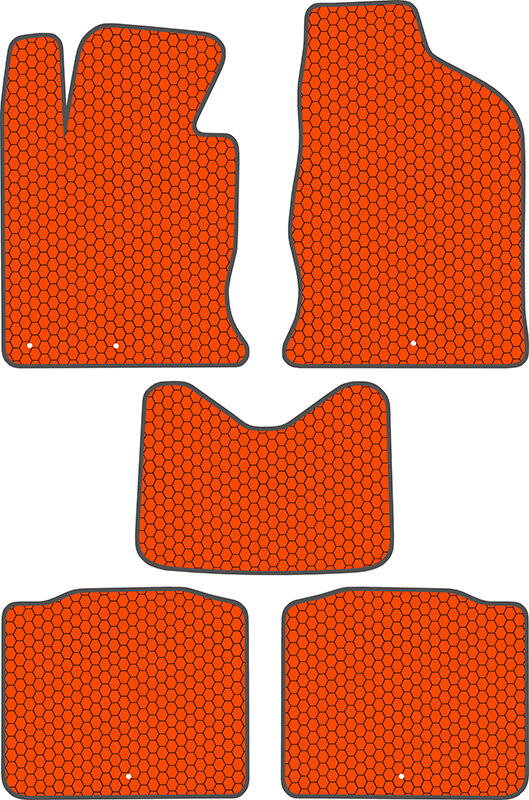 Купить запчасть SDS EXCLUSIVE - KSH23311OR Коврики в салон оранжевые Hyundai Grandeur V Седан 2011- "EVA-style"
