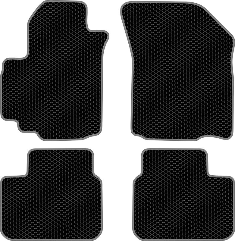Купить запчасть SDS EXCLUSIVE - KSS50706BK Коврики в салон черные Suzuki SХ4 I Хэтчбек(5дв.) 2006-2014 "EVA-style"