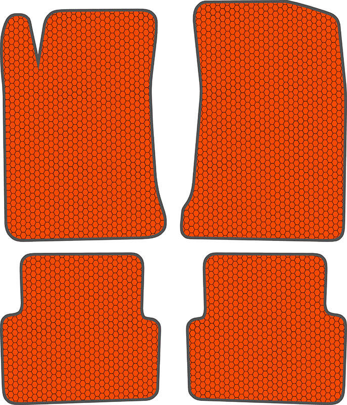 Купить запчасть SDS EXCLUSIVE - KSR10401OR Коврики в салон оранжевые Renault Laguna II Хэтчбек(5дв.) 2001-2007 "EVA-style"