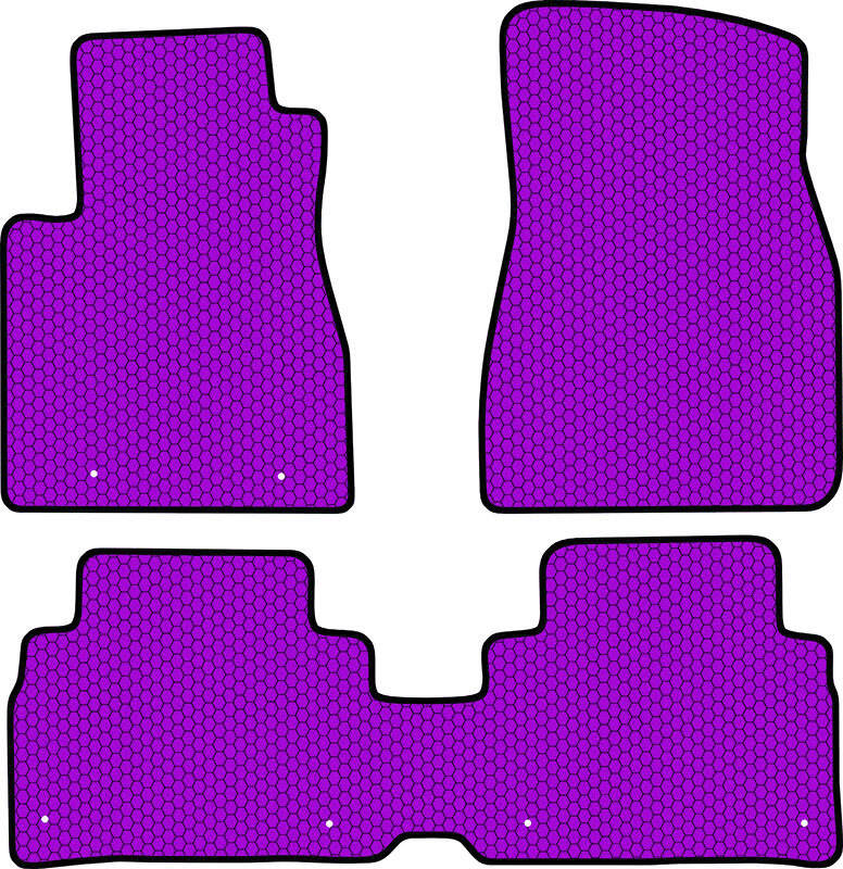 Купить запчасть SDS EXCLUSIVE - KSL20103PR Коврики в салон фиолетовые Lexus RХ II Внедорожник, 5дв. 2003- "EVA-style"