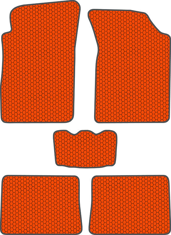 Купить запчасть SDS EXCLUSIVE - KSR10105OR Коврики в салон оранжевые Renault Clio III Хэтчбек(5дв.) 2005-2014 "EVA-style"