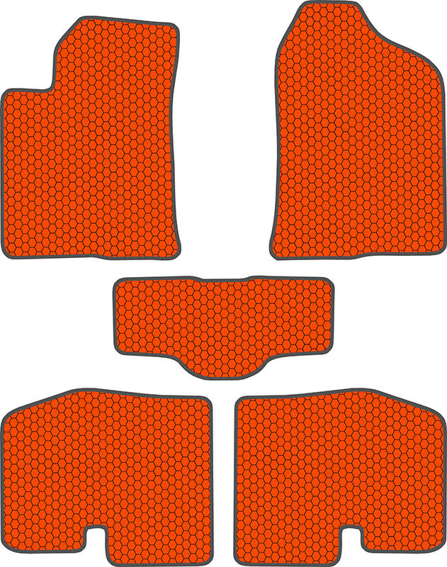Купить запчасть SDS EXCLUSIVE - KSL30208OR Коврики в салон оранжевые Lifan Solano sedan 2008- "EVA-style"