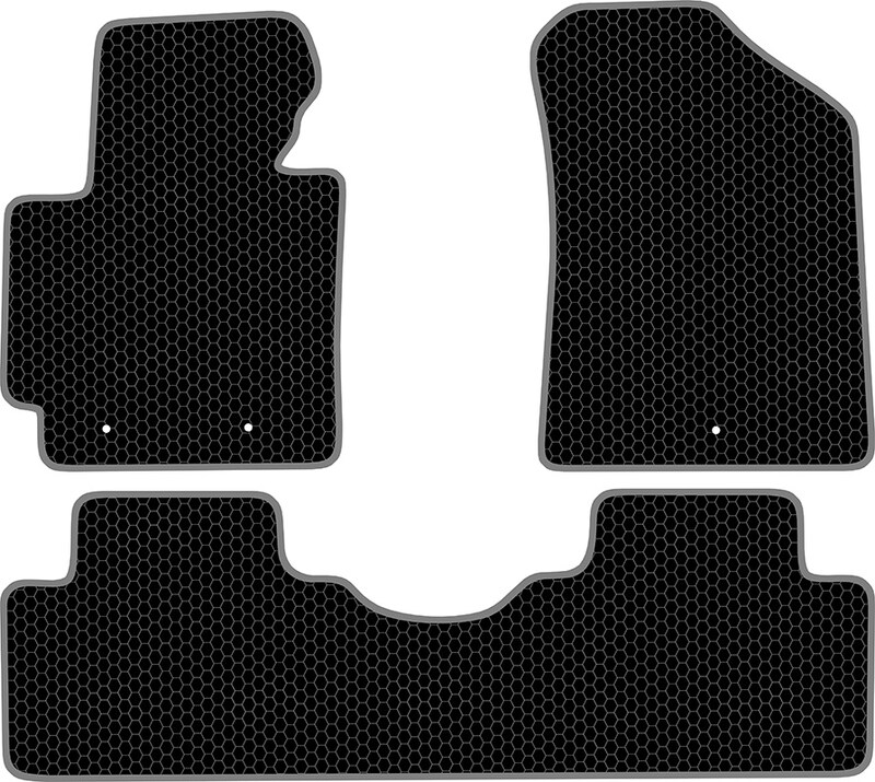 Купить запчасть SDS EXCLUSIVE - KSK13913BK Коврики в салон черные Kia Soul II Хэтчбек(5дв.) 2013- "EVA-style"