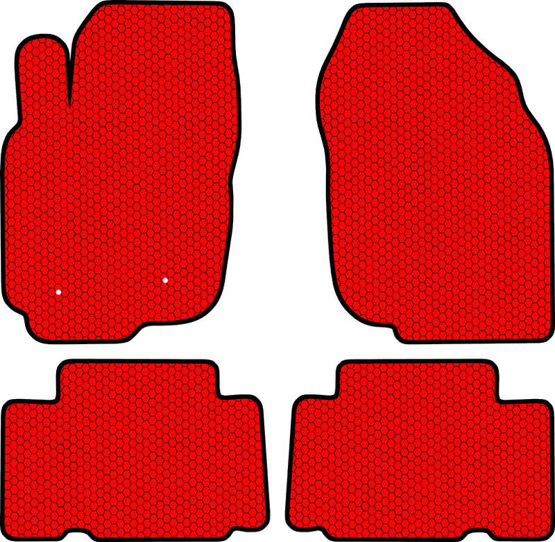 Купить запчасть SDS EXCLUSIVE - KST22006RD Коврики в салон красные Toyota RAV 4 III (XA30) Внедорожник(5дв.) 2006-2013 "EVA-style"