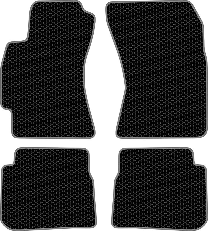 Купить запчасть SDS EXCLUSIVE - KSS40108BK Коврики в салон черные Subaru Forester III Внедорожник(5дв.) 2008-2012 "EVA-style"