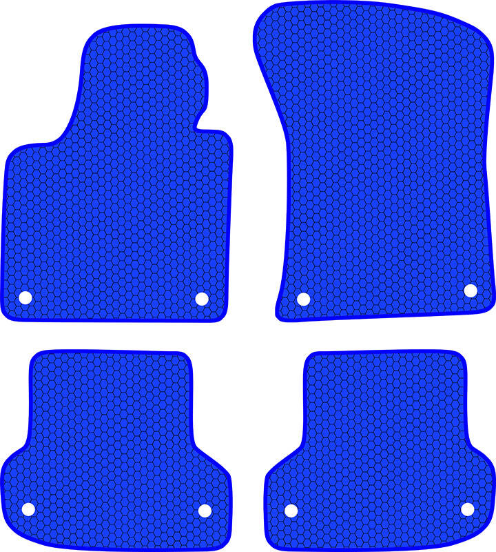Купить запчасть SDS EXCLUSIVE - KSA10304BL Коврики в салон синие Audi A3 II (8P) Хэтчбек(3дв.) 2003-2013 "EVA-style"