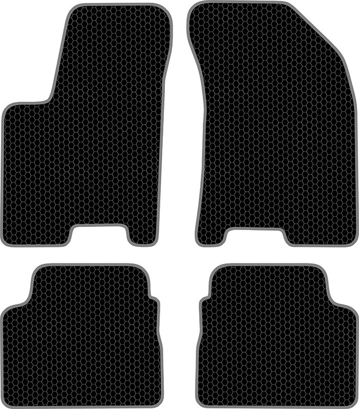 Купить запчасть SDS EXCLUSIVE - KSC30103BK Коврики в салон черные Chevrolet Aveo I (T200) Хэтчбек(5дв.) 2003-2011 "EVA-style"