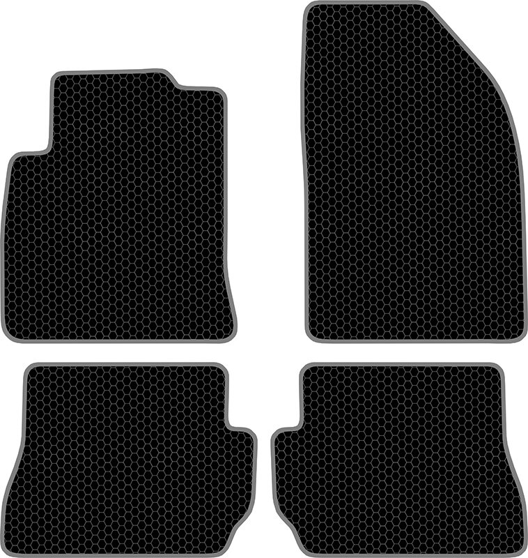 Купить запчасть SDS EXCLUSIVE - KSF30302BK Коврики в салон черные Ford Fiesta V Хэтчбек(5дв.) 2002-2008 "EVA-style"