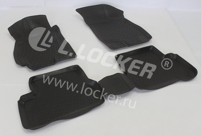 Купить запчасть L.LOCKER - 0204010101 Коврики в салон 3D L.Locker для Hyundai Accent