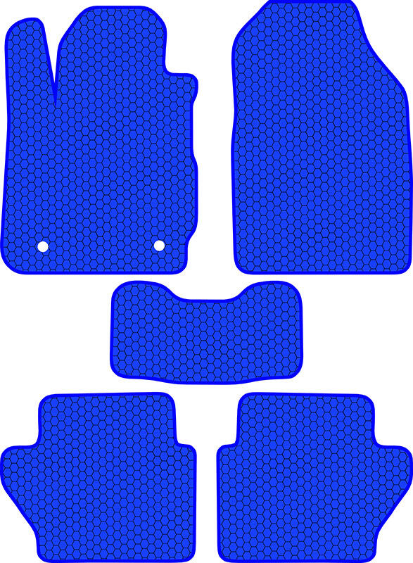Купить запчасть SDS EXCLUSIVE - KSF34814BL Коврики в салон синие Ford Fiesta VI Седан 2014- "EVA-style"