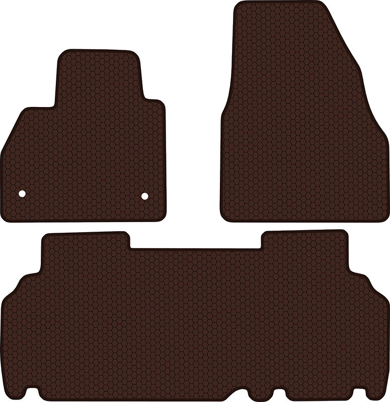 Купить запчасть SDS EXCLUSIVE - KSR12409BR Коврики в салон коричневые Renault Kangoo II Минивэн(5дв.) 2009- "EVA-style"