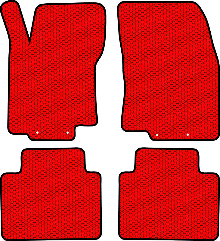 Купить запчасть SDS EXCLUSIVE - KSN15114RD Коврики в салон красные Nissan X-Trail III (T32) crossover 2014-"EVA-style"
